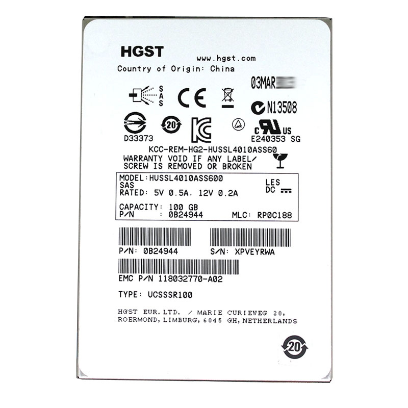 Hitachi 118032770-A02 - 100GB SAS 2.5" SSD