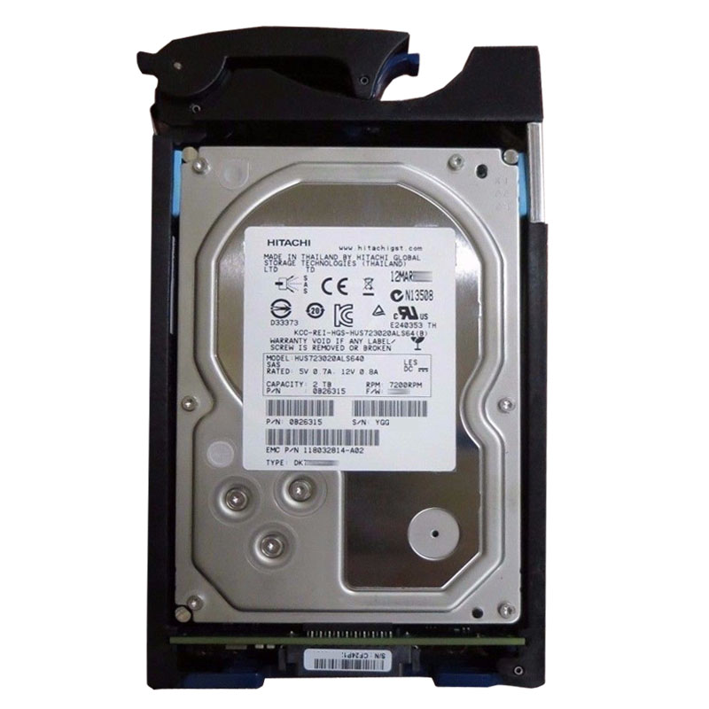 EMC 118032814-A02 - 2TB 7.2K SAS 3.5" 64MB Cache Hard Drive