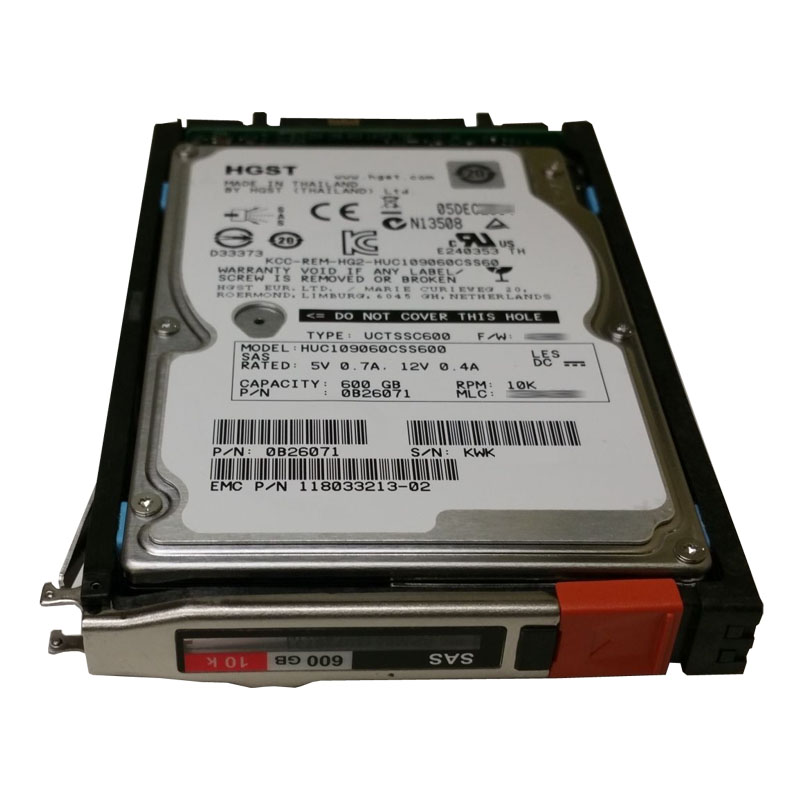 EMC 118033213-02 - 600GB 10K SAS 2.5" 16MB Cache Hard Drive