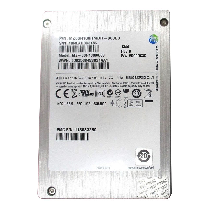 Samsung 118033250 - 100GB SAS 2.5" SSD