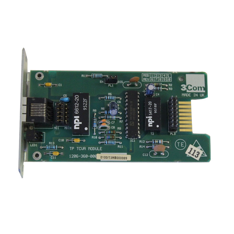 1206-360-000.jpg 3Com 1206-360-000 - Transceiver Module - Image 1