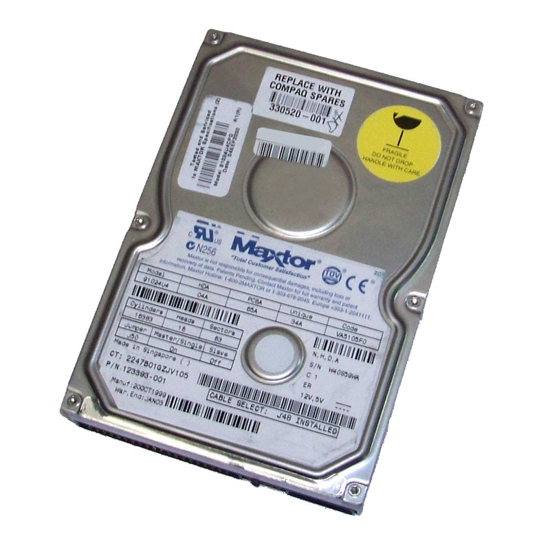 HP 123393-001 - 10.20GB Hard Drive