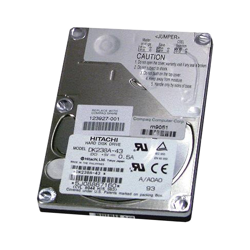 HP 123927-001 - 123927-001 4GB IDE 2.5Inch Hard Drive