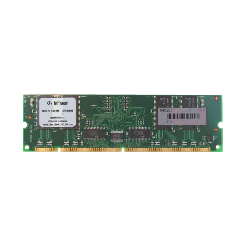 Samsung 128277-B21 - 128MB 133MHz PC-133 168-Pin ECC SDRAM DIMM Memory