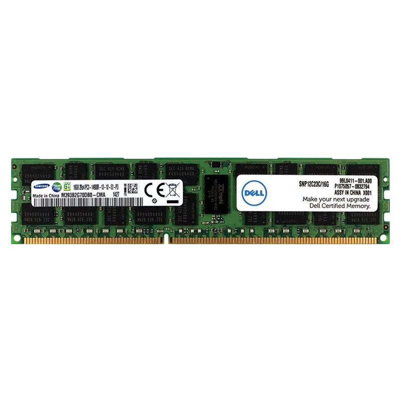 Dell 12C23 - 16GB DDR3 PC3-14900 ECC Registered 240-Pins Memory