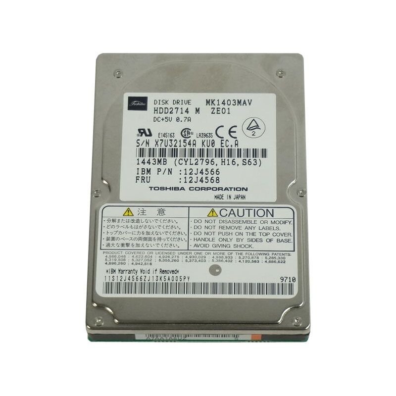 IBM 12J4568 - 1.4GB 4.2K 2.5" Hard Drive