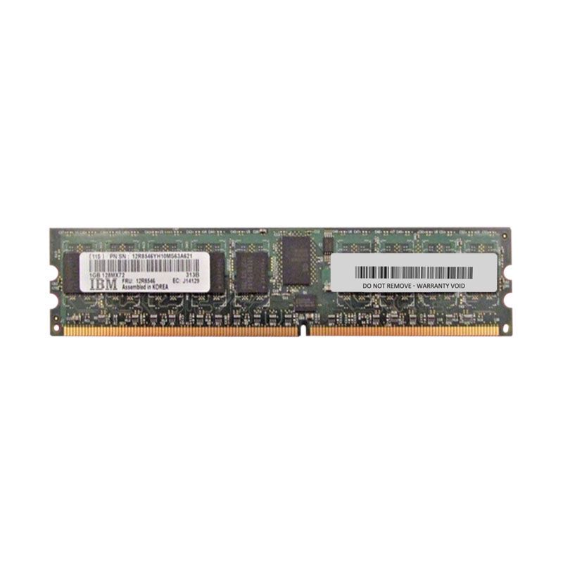 IBM 12R8546 - 1GB DDR2 PC2-4200 ECC Registered 276-Pins Memory