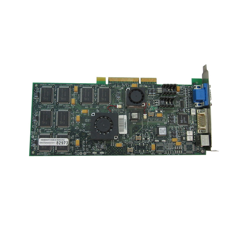 HP 136936-001 - 3D Labs Oxygen AGP Video Card