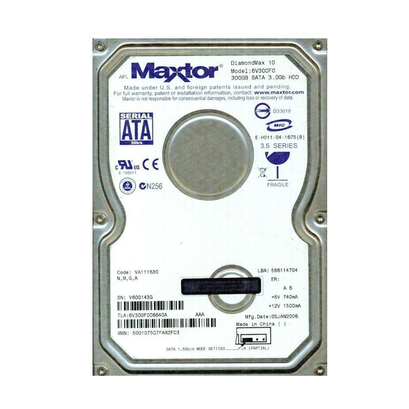 HP 138224-001 - 10GB 5.4K IDE 3.5" Hard Drive