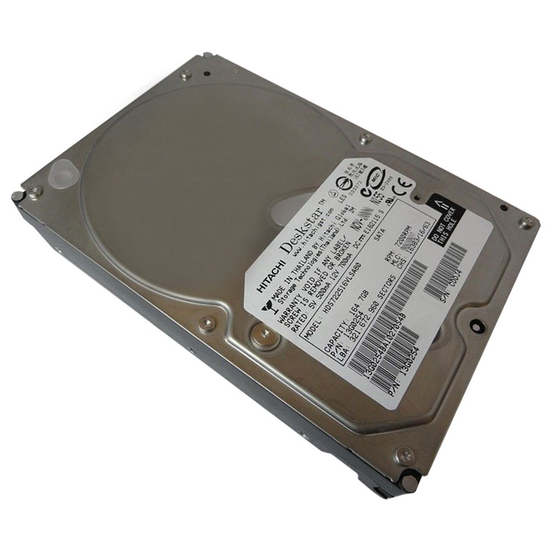Hitachi 13G0254 - 164.7GB 7.2K SATA 1.5Gbps 3.5Inch 8MB Cache Hard Drive