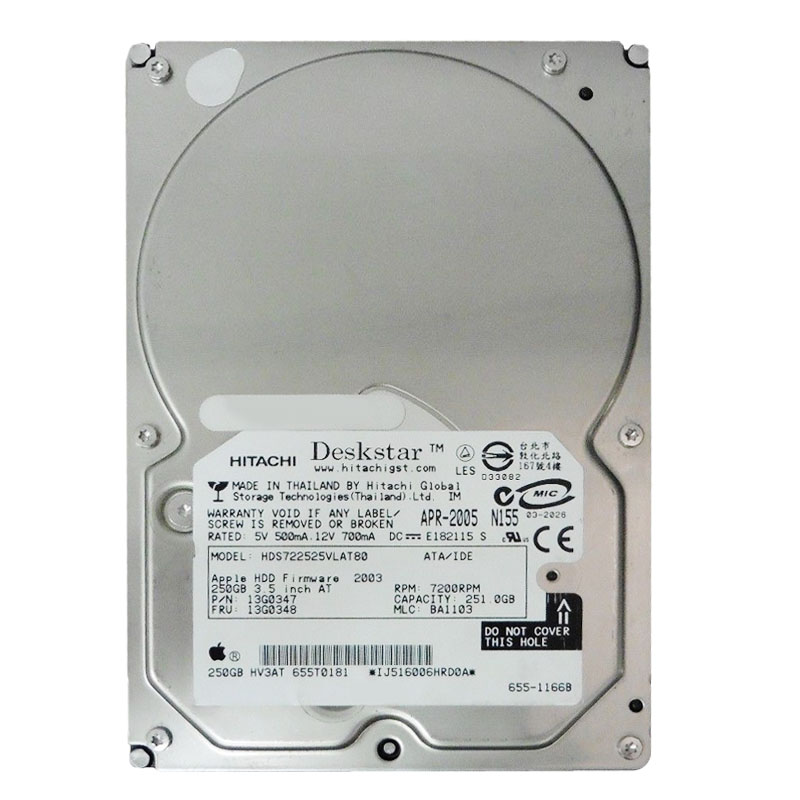 Hitachi 13G0348 - 251GB 7.2K IDE 3.5Inch 8MB Cache Hard Drive