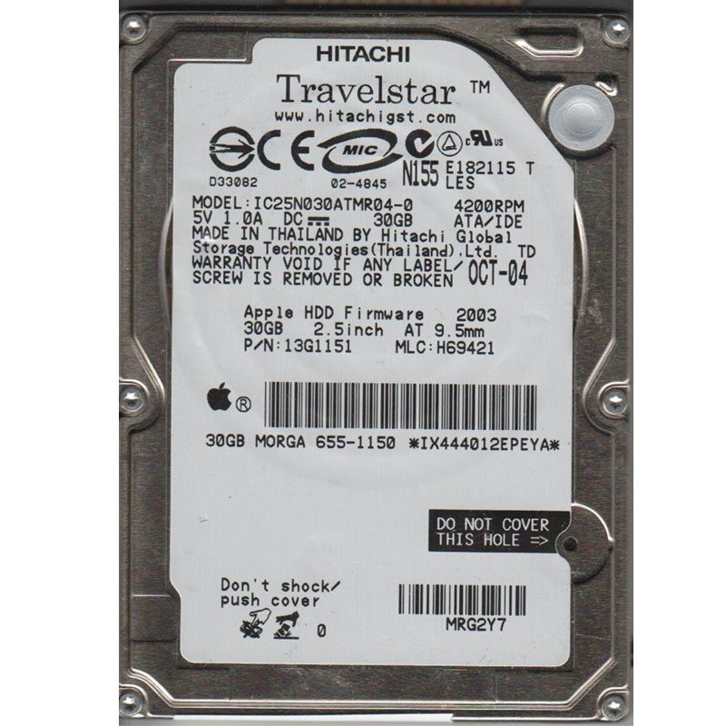 IBM 13G1151 - 30GB 4.2K IDE 2.5" Hard Drive