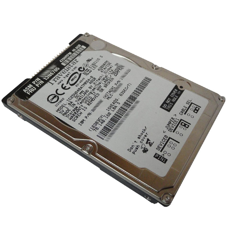 IBM 13N6705 - 40GB 4.2K IDE 2.5" 2MB Cache Hard Drive