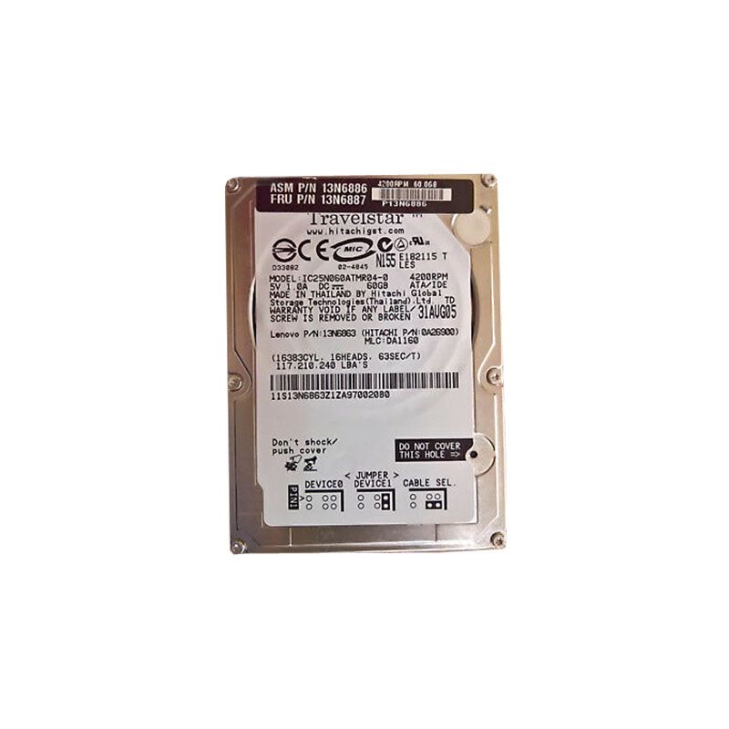 IBM 13N6886 - 60GB 4.2K IDE 2.5" Hard Drive