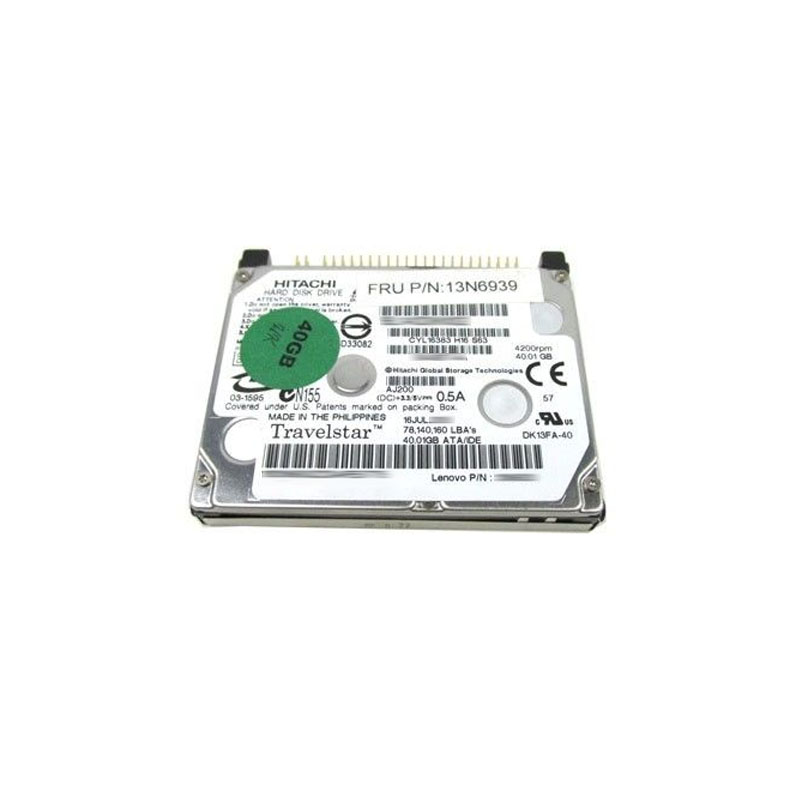 IBM 13N6939 - 40.01GB 4.2K IDE 1.8" Hard Drive
