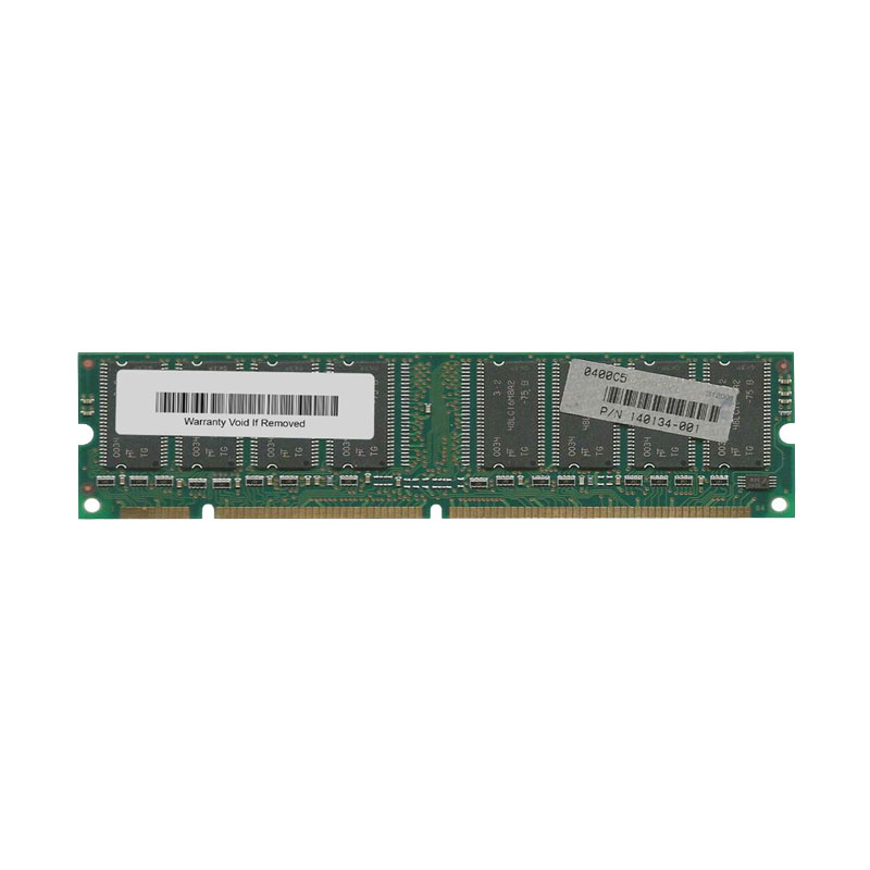 HP 140134-001 - 256MB SDRAM PC-133 Non-ECC Unbuffered 168-Pins Memory