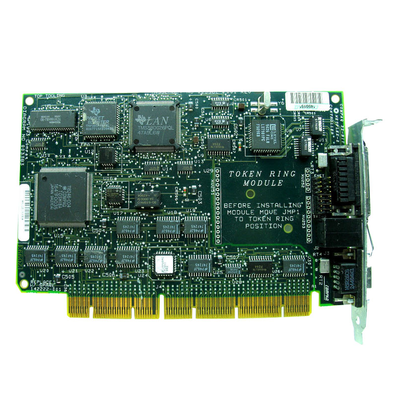 142222-001.jpg HP 142222-001 - Netflex-2 EISA 32-Bit Token Ring Controller Network Card - Image 1