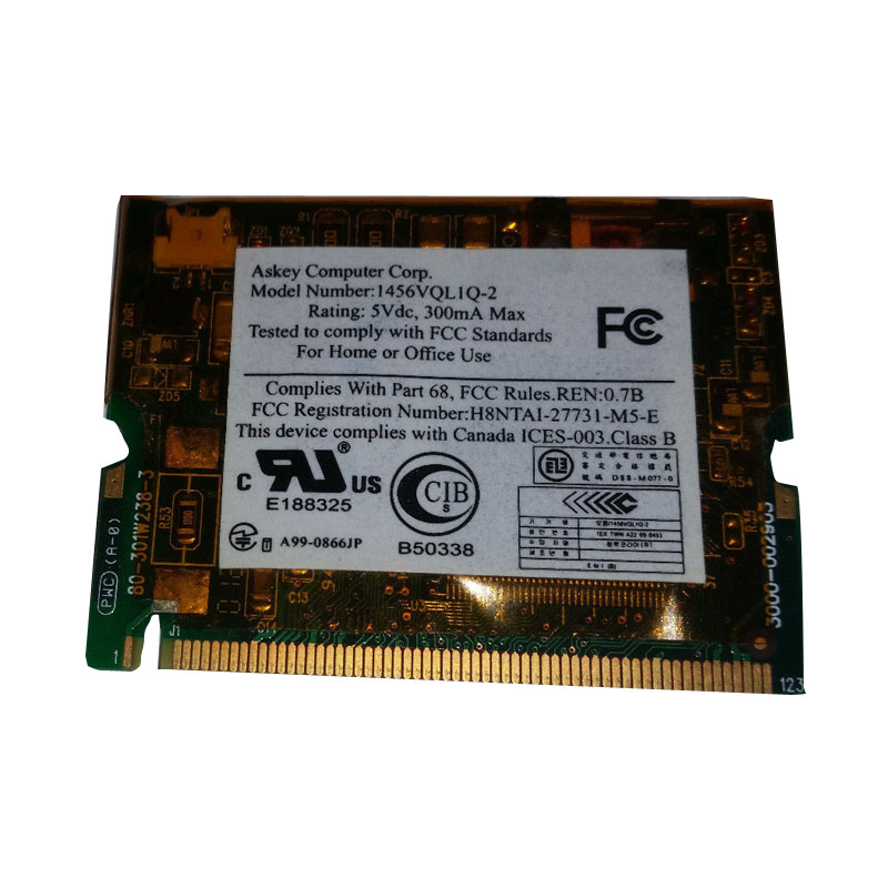 HP 1456VQLIQ-2 - Mini Modem Board For PresaRIO 1200