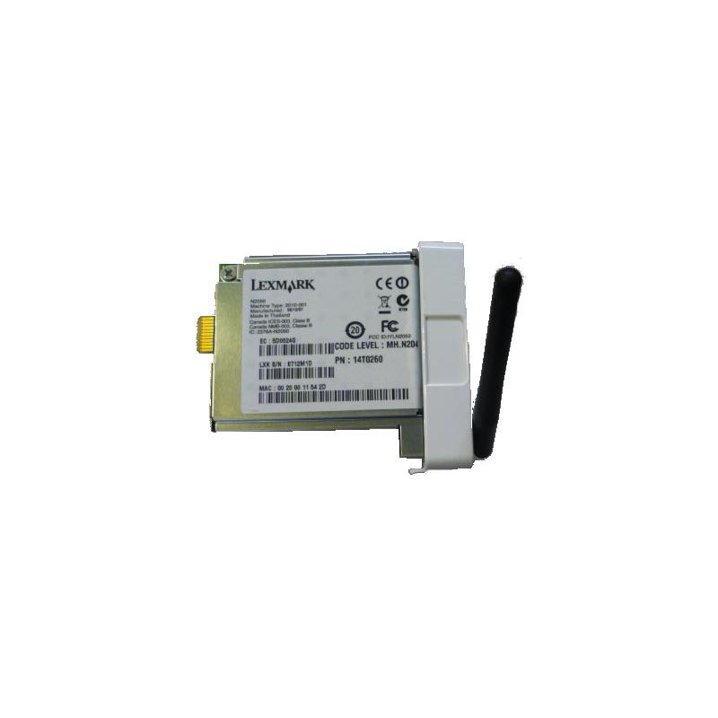 Lexmark 14T0260 - N2050 Wireless Network Card for Lexmark X4580