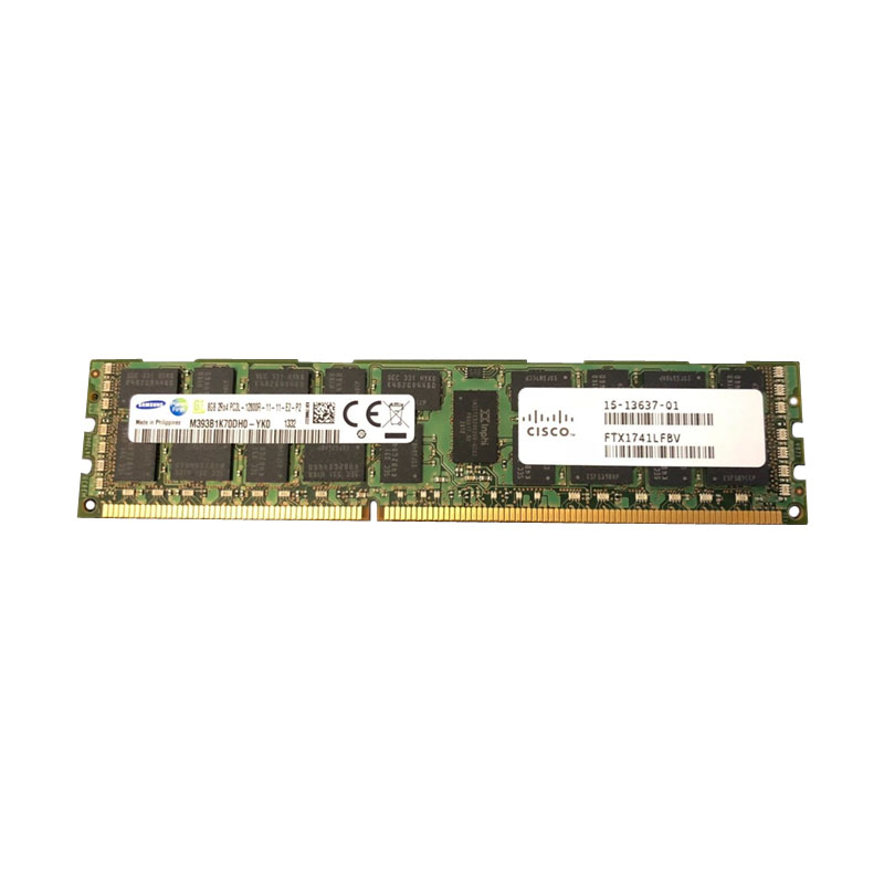 Lenovo 15-13637-01 - 8GB 1600MHz PC3L-12800 240-Pins DDR3 Dual Rank ECC Registered DIMM Memory