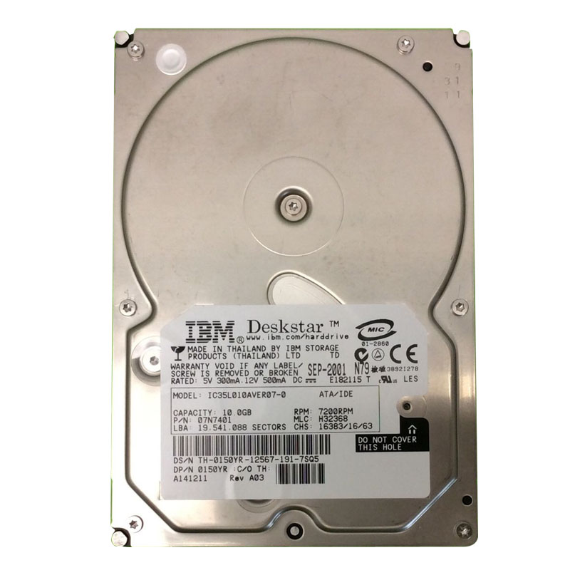 Dell 150YR - 10GB 7200RPM 3.5Inch Hard Drive