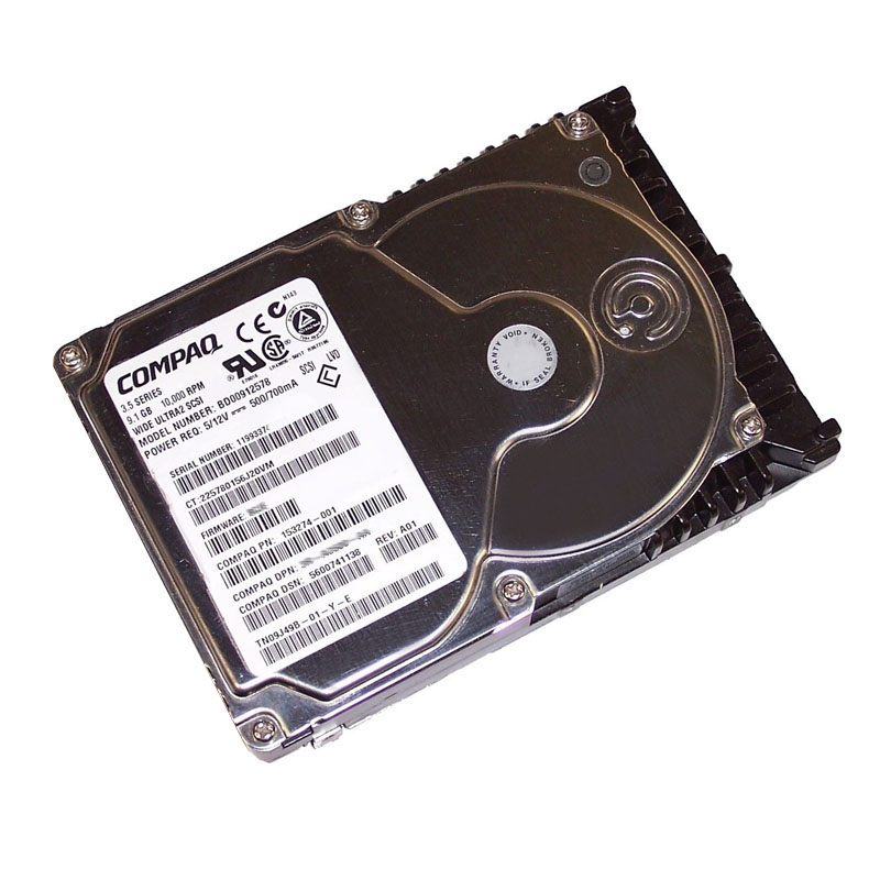 HP-Compaq 153274-001 - 9.1GB 10K Ultra2-SCSI 3.5" Hard Drive