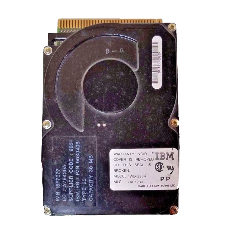 IBM 15F7077 - 30MB Hard Drive