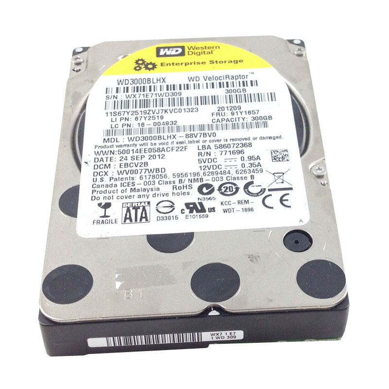 Lenovo 16-004932 - 300GB 10K SATA 2.5" 16MB Cache Hard Drive
