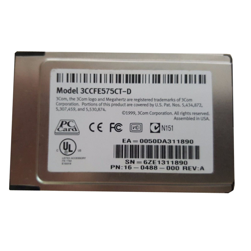 Dell 16-0488-000 - Fast Ethernet Pc Card