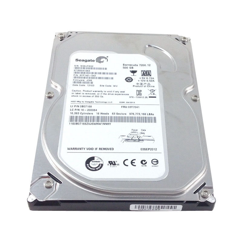 Seagate 16-200031 - 500GB 7.2K SATA 3.5" Hard Drive