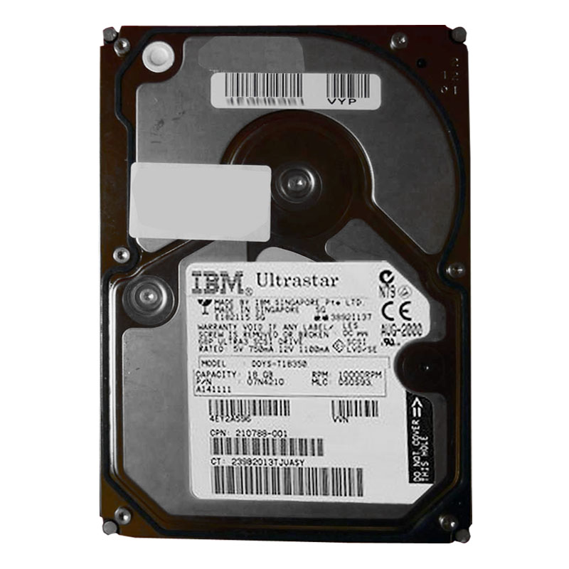 HP 160063-001 - 18GB 10K 68-PIN SCSI 3.5" Hard Drive