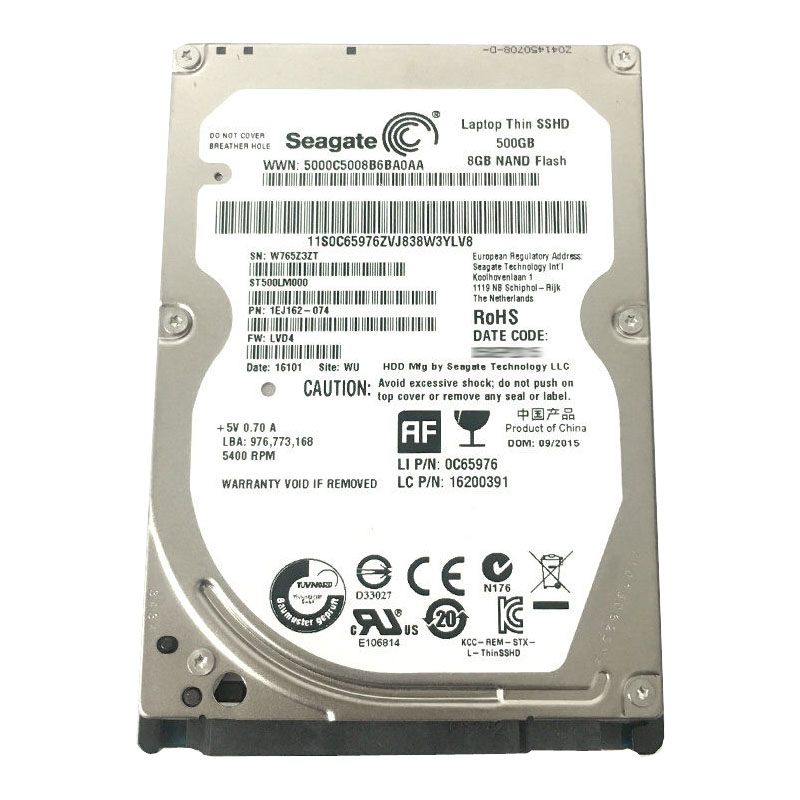 16200391 Seagate - 500GB 5.4K SATA 2.5" 64MB Hard Drive