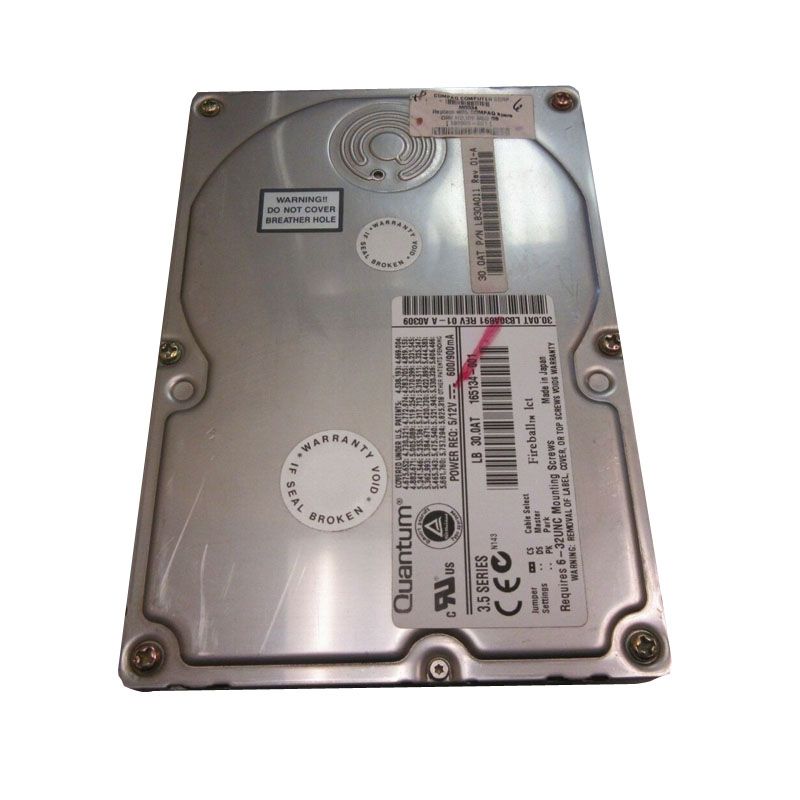 HP 165134-001 - 30GB 5.4K IDE 3.5" Hard Drive