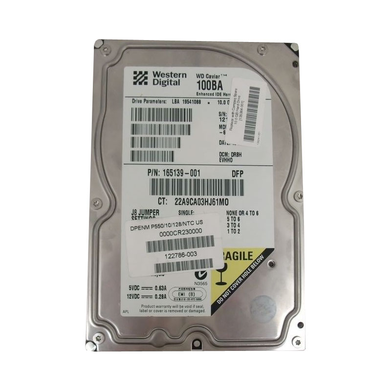 HP 165139-001 - 10GB 7200RPM IDE Hard Drive