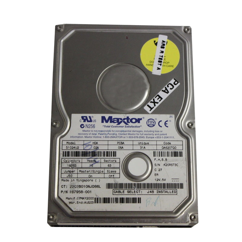 HP 167958-001 - 10GB 7200RPM 3.5Inch IDE Hard Drive