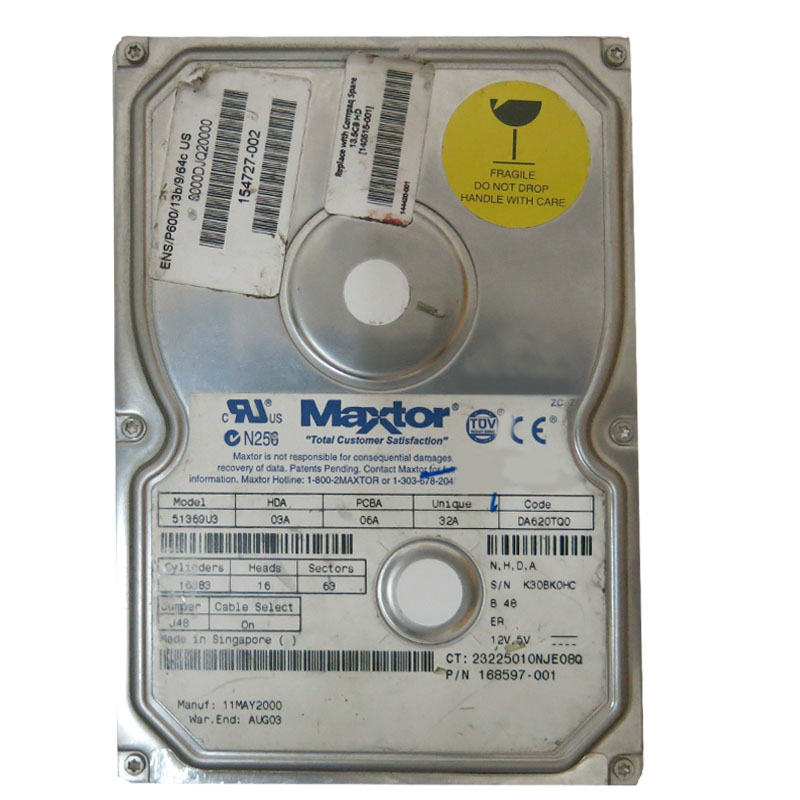 HP 168597-001 - 13GB IDE Hard Drive