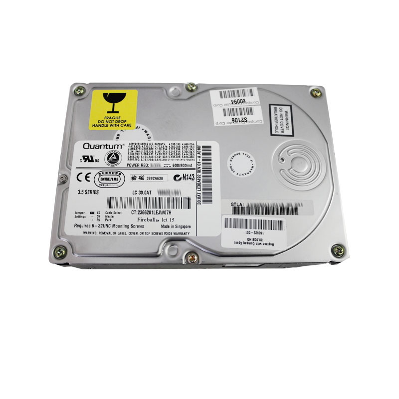 HP-Compaq 168628-001 - 30GB 5.4K IDE 3.5" Hard Drive
