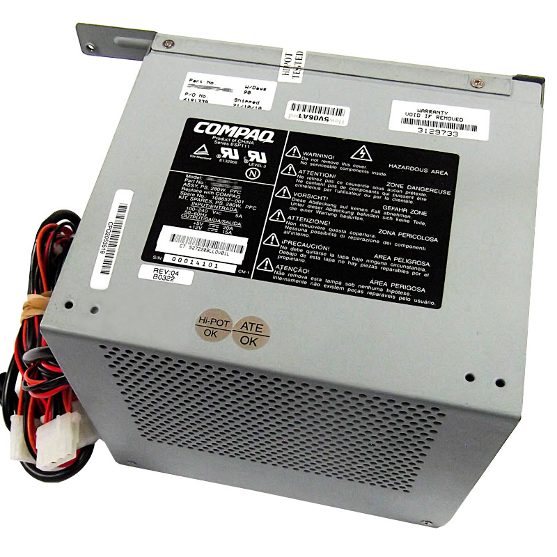 HP 168657-001 - 280W Power Supply