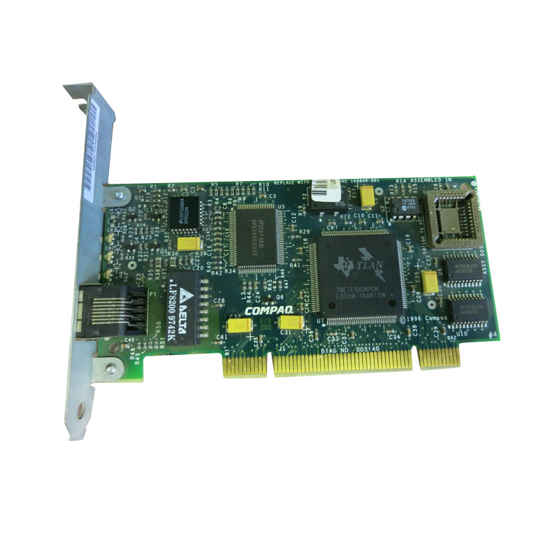 169849-001.jpg HP 169849-001 - 10/100 PCI Fast Ethernet Network Interface Card - Image 1