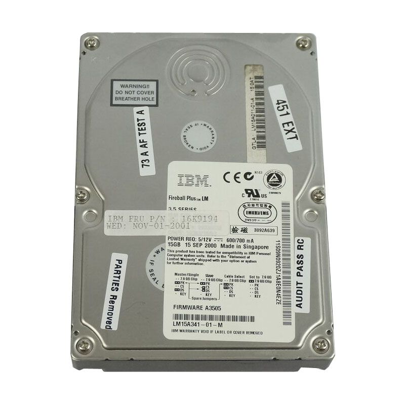 IBM 16K9194 - 15GB 5.4K 3.5" Hard Drive