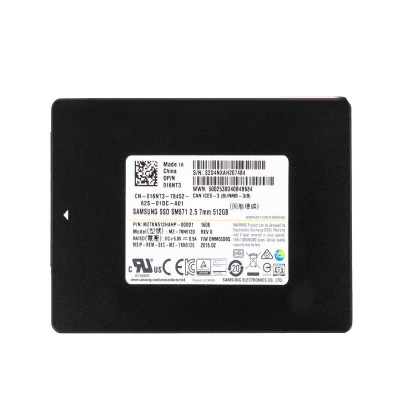 Dell 16NT3 - 512GB SATA 2.5" SSD