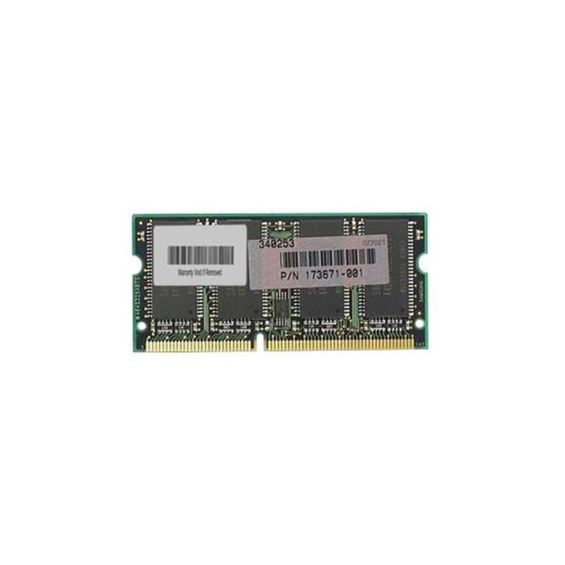 HP 173671-001 - 256MB SDRAM PC-133 Non-ECC Unbuffered 144-Pins Memory
