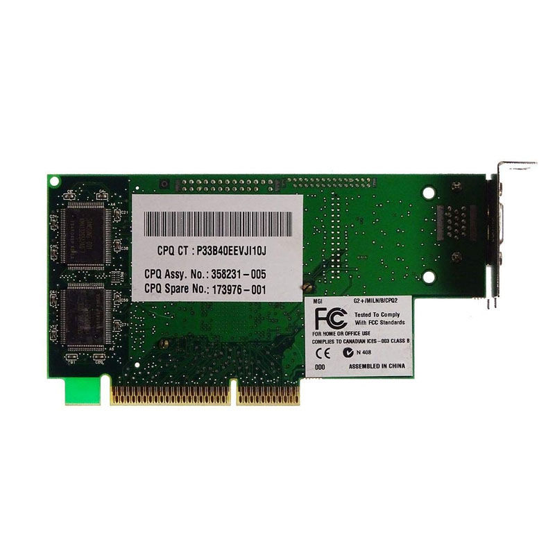 HP 173976-001 - G200 8MB Matrox Millennium Video Card