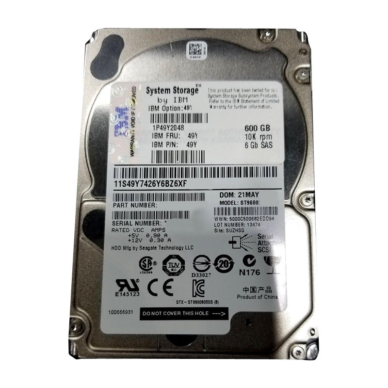 1746-5220 IBM - 600GB 10K SAS 6.0Gbps 2.5" Hard Drive