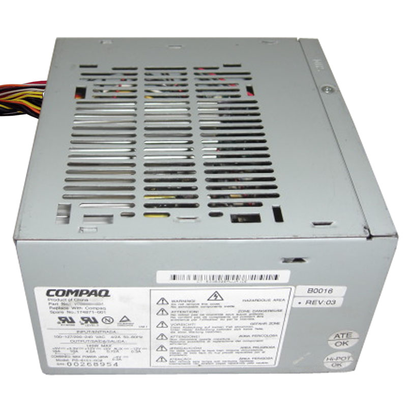 HP 174871-001 - 100W Power Supply For Deskpro