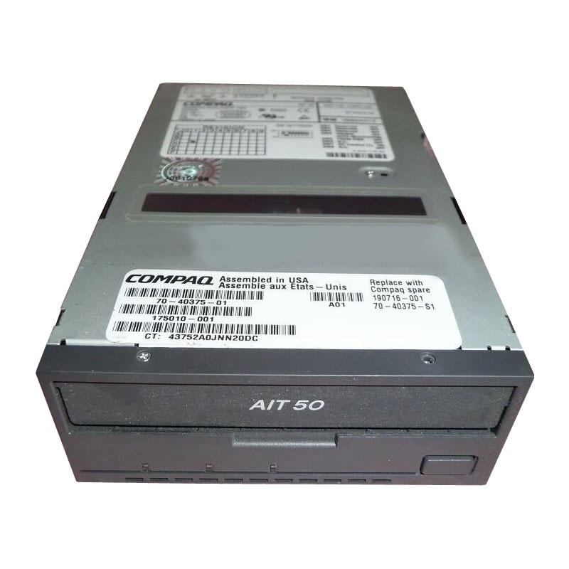 HP 175010-001 - 50/100GB Hotplug SCSI LVD Internal AIT2 Tape Drive