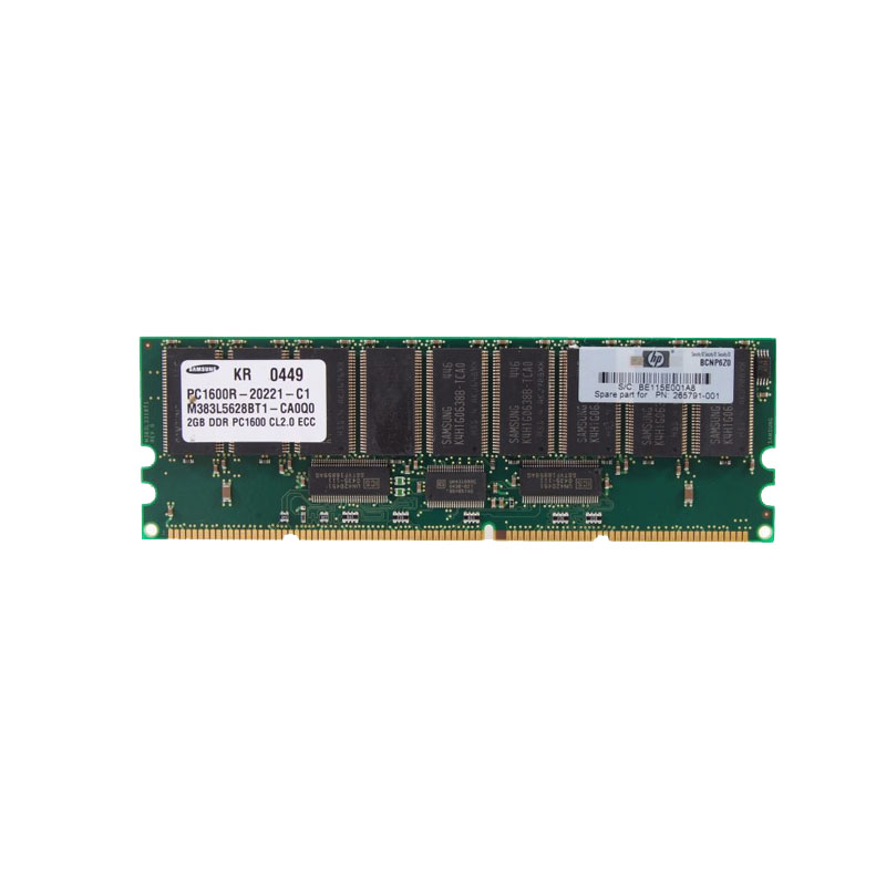 HP 175920-052 - 2GB DDR PC-1600 ECC Memory