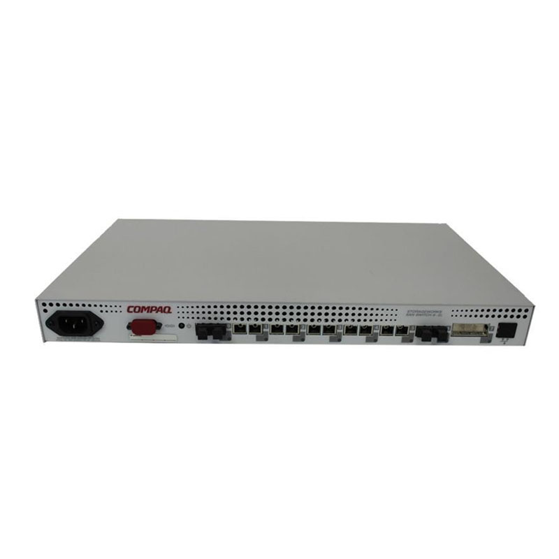 177615-001.jpg HP 177615-001 - 8-Port El Fibre Channel Storageworks Switch - Image 1