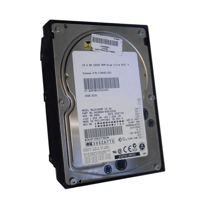HP 179450-001 - 18.2GB 10K 68-PIN SCSI 3.5" Hard Drive