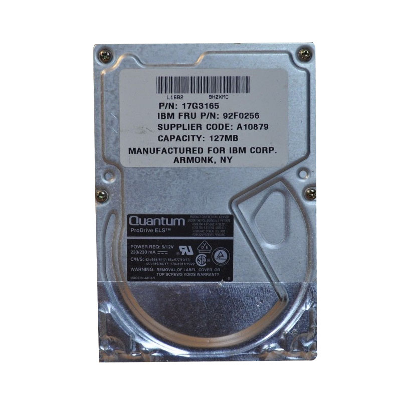 IBM 17G3165 - 127MB 3.5Inch IDE Hard Drive